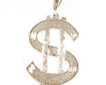 Money sign Men&#39;s Charm .925 Silver 395907 - $49.00