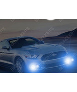 White LED Halo Fog Lamps Driving Light Kit for 2015 2016 2017 Ford Mustang - $116.71