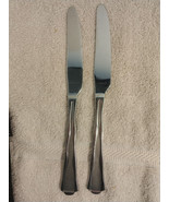 Oneida Panorama Flatware Set of 2 Dining Dinner Knives - £6.00 GBP