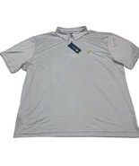 Jack Nicklaus Polo Mens XXL Lavender Striped Shirt Performance Sun Prote... - $44.50 CAD