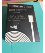 Monster Illuminessence 10&#39; Flat Extension Cable &amp; Power Adapter - NEW - $200.29 MXN