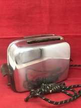 Vintage Toastmaster 1950&#39;s Model 1B14 Toaster Prop Art Deco Chrome Sold AS-IS - £23.15 GBP