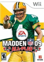 Madden NFL 09 All-Play for Nintendo Wii - $10.00