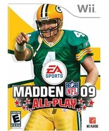 Madden NFL 09 All-Play for Nintendo Wii - $10.00