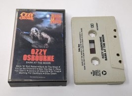 Ozzy Osbourne Bark at the Moon Cassette Tape 1983 CBS Records Hard Rock - £7.62 GBP