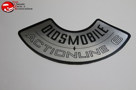 66 67 68 69 70 71 Oldsmobile Actionline 6 Air Cleaner Filter Lid Decal - £1,548.03 GBP