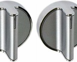 2 PCs knob for Whirlpool WEE730H0DS0 YWEE730H0DS0 WEE760H0DS0 YWEE760H0D... - £29.45 GBP