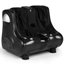 Foot and Calf Massager with Heat Vibration Deep Kneading and Shiatsu-Black - Co - £255.02 GBP