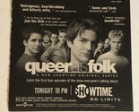 Queer As Folk TV Guide Print Ad Hal Sparks TPA6 - £4.74 GBP