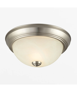 2-Pack Traditional 2-Light Flush Mount Indoor Dimmable Ceiling Light, Sa... - $990.47 MXN