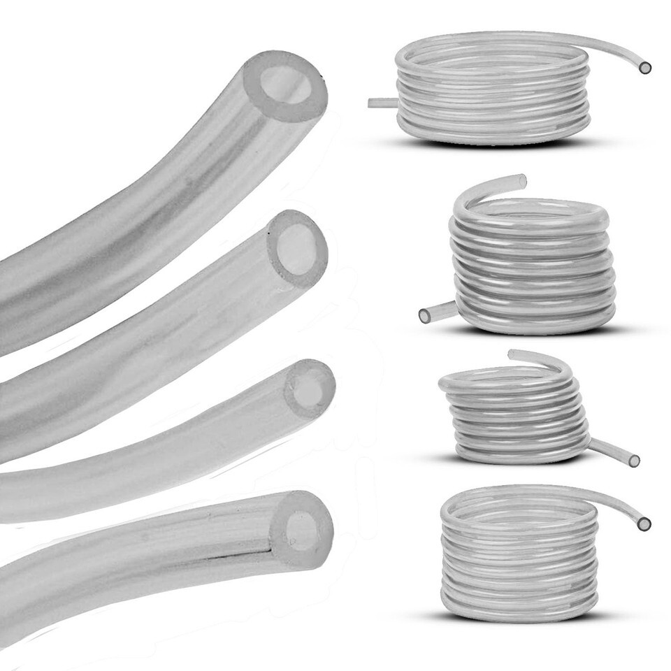 Petrol Fuel Line Hose with black 4 Sizes Common 2 Cycle Small Engine Wee... - $13.80