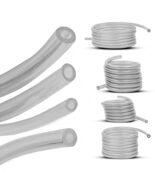 Petrol Fuel Line Hose with black 4 Sizes Common 2 Cycle Small Engine Wee... - $13.80