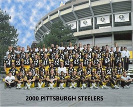 2000 PITTSBURGH STEELERS 8X10 TEAM PHOTO NFL FOOTBALL PICTURE - $4.94