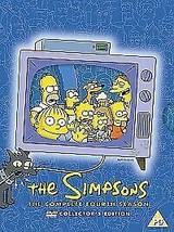 The Simpsons: Complete Season 4 DVD (2004) Jeff Lynch Cert PG 4 Discs Pre-Owned  - £14.94 GBP