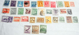 34 Cancelled Newfoundland Stamps Caribou, Map, Royalty Only $12.99 Free Ship - £10.14 GBP