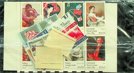 1974 USPS Souvenir Set Commemorative Year - 29 MNH Postage Stamps - [N29S] - $14.01