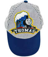 Thomas the Tank Engine Blue White Striped Adjustable Youth Hat - $9.98