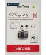 SanDisk - Ultra 32GB USB 3.0, Micro USB Flash Drive - Gray - £10.98 GBP