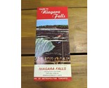 Vintage Happy Day Tours To Niagara Falls Pamphlet Brochure - £26.61 GBP