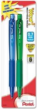 Pentel 0.7 mm Mechanical Pencil Assorted Colors, 2 Pack (AL407BP2M) - £3.09 GBP