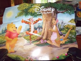 Disney Winnie the Pooh 2006 Scholastic Poster Tigger Kanga Roo NEW HTF - £10.44 GBP
