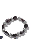 Indian Garnet, Simulated Multi Gemstone Bracelet (Stretchable)  New!  #J... - $7.65