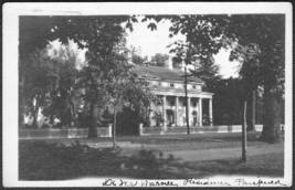 Fairfield, CT RPPC 1923 - Burr Homestead &amp; Former Residence of DeVer Warner - £13.77 GBP
