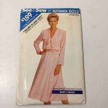 See &amp; Sew 6052 Size 6-14 Misses&#39; Dress - £10.27 GBP