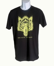 NIKE &quot;RUN WITH THE HUNTED&quot; Short Sleeve Black T-Shirt Small - $9.89