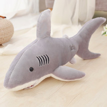 Plush Sharks Toys Stuffed Animals Simulation Big Sharks Doll Pillows Cushion Kid - £14.37 GBP