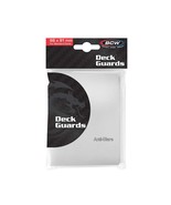 2 pks of 50 (100) BCW White Double Matte Deck Guard Standard Sized Card ... - $171.25 MXN