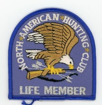 North American Hunting Club Life Member Blue Patch - £4.64 GBP