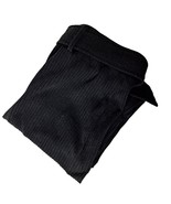June &amp; Hudson Women&#39;s Pull On Pencil Skirt Small Black Belted Ribbed Casual - $19.40
