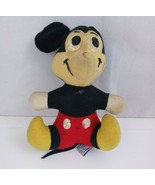 Vintage Walt Disney Productions Mickey Mouse 7&quot; Plush Collectible Rare - €11,15 EUR