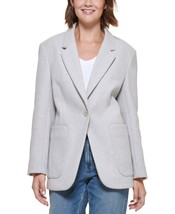 Calvin Klein J EAN S Women&#39;s Oversized Drop-Shoulder Blazer Medium B4HP - £47.91 GBP