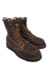 Thorogood Men&#39;s 8&quot; 814-4235 Wedge Sole Moc Toe Soft Toe Work Boot (USA) ... - $189.99