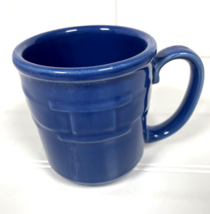 Longaberger Pottery Woven Traditions Cornflower Blue 12 oz. Coffee Tea Mug - £10.27 GBP