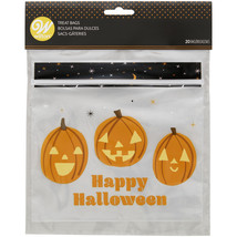 Wilton Happy Halloween Resealable Fall Treat Bags, 20-Count - £14.90 GBP
