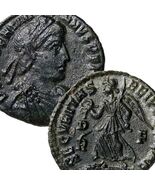VALENTINIAN I Victory with Wreath "Safety of the State" Roman Empire Fol... - $84.55