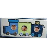 Stepping Stones Train Baby Photo Frame 4 Inches Tall - $53.80 CAD