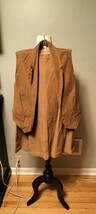 Retro 70s Corduroy Straight Skirt and Vest Brown Waist 28  - €16,35 EUR