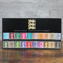 Royal Mail Definitive Stamps Stamp Set 1p 2p 3p 4p 5p 10p 13p 16p 17p 50... - £11.84 GBP