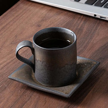 Rustic Japanese Vintage Ceramic Tumbler Mug  Retro Style - $25.99+