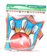 1 Pack Bowling Banner 8 Feet Born To Bowl Party Express From Hallmark - €5,20 EUR
