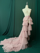 BLUSH Bridal Train Detachable Layered Tulle Skirts Wedding Bridal Skirt Gowns image 6