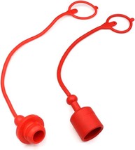 1/2 Tractor Hydraulic Coupler Male Dust Cap And Female Plug Cover,Iso A ... - £24.40 GBP