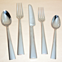 Lenox Archdale 5 Piece Place Setting 18/10 Stainless Flatware Set New - £18.26 GBP