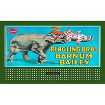 RINGLING BROS. CIRCUS BILLBOARD INSERT for LIONEL 310 &amp; AMERICAN FLYER - £4.77 GBP