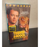 Turner &amp; Hooch RARE Touchstone 1st Ed. VHS 80s cult comedy Tom Hanks NEW... - $89.99