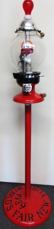 Columbus Model "A" Peanut Dispenser Penny Restored 1939 New York World's Fair Item image 4